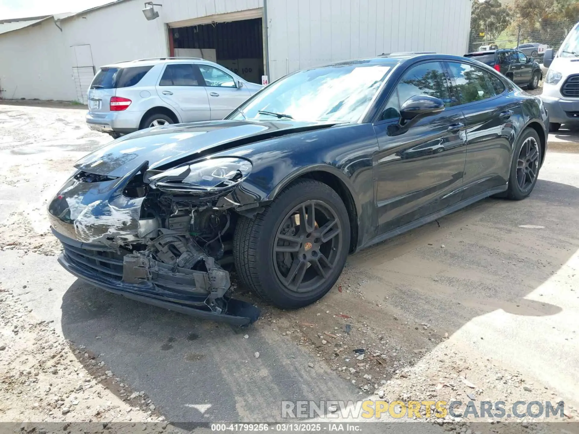 2 Photograph of a damaged car WP0AA2A7XLL104023 PORSCHE PANAMERA 2020