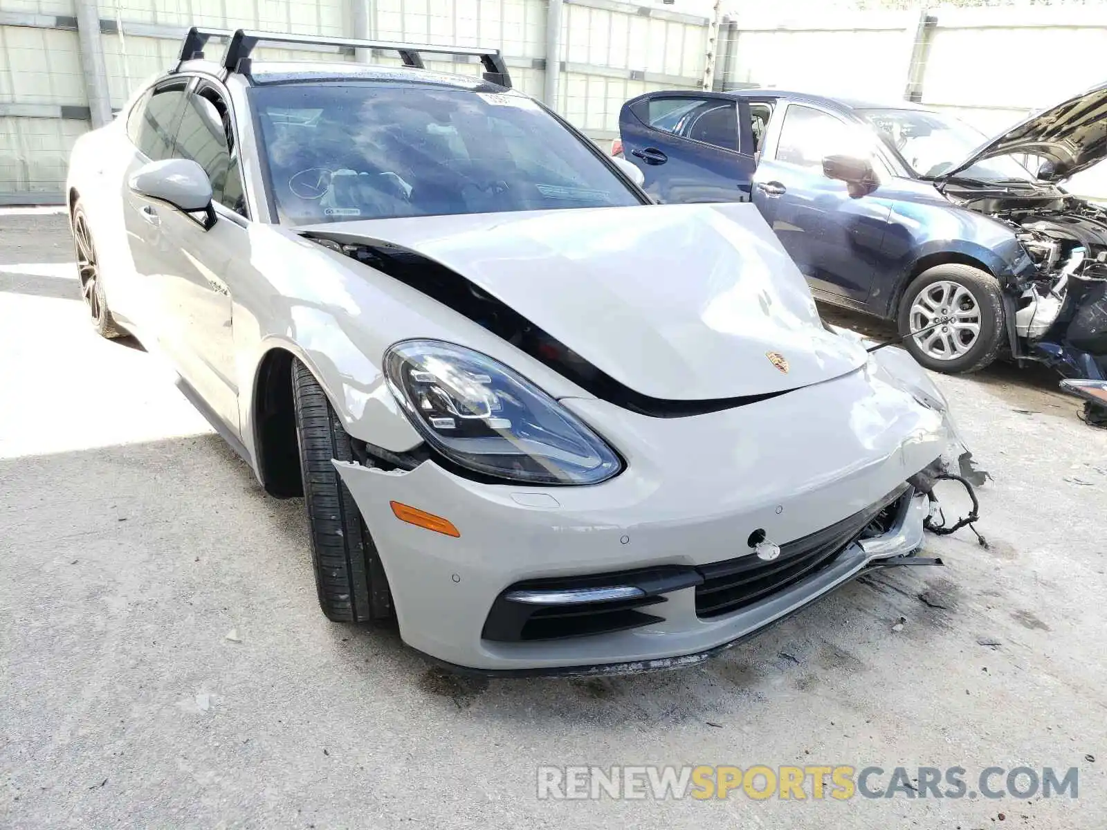 1 Photograph of a damaged car WP0AE2A75LL130968 PORSCHE PANAMERA 2020