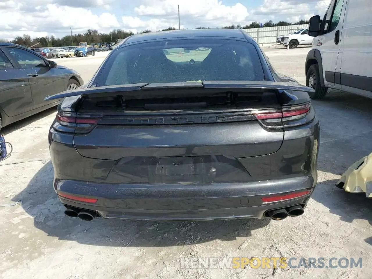 6 Photograph of a damaged car WP0AG2A73LL145429 PORSCHE PANAMERA 2020