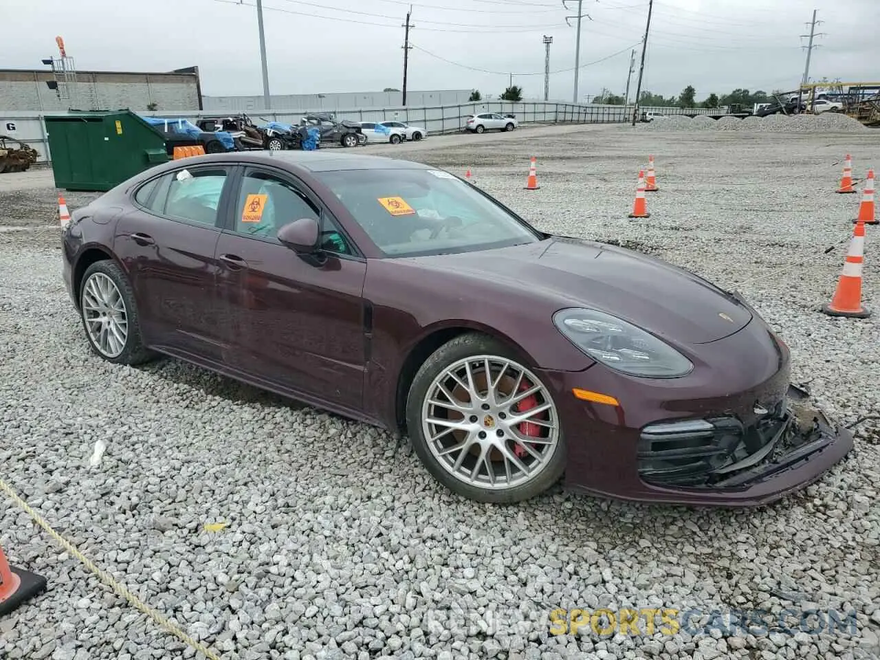 4 Photograph of a damaged car WP0AG2A76LL145666 PORSCHE PANAMERA 2020