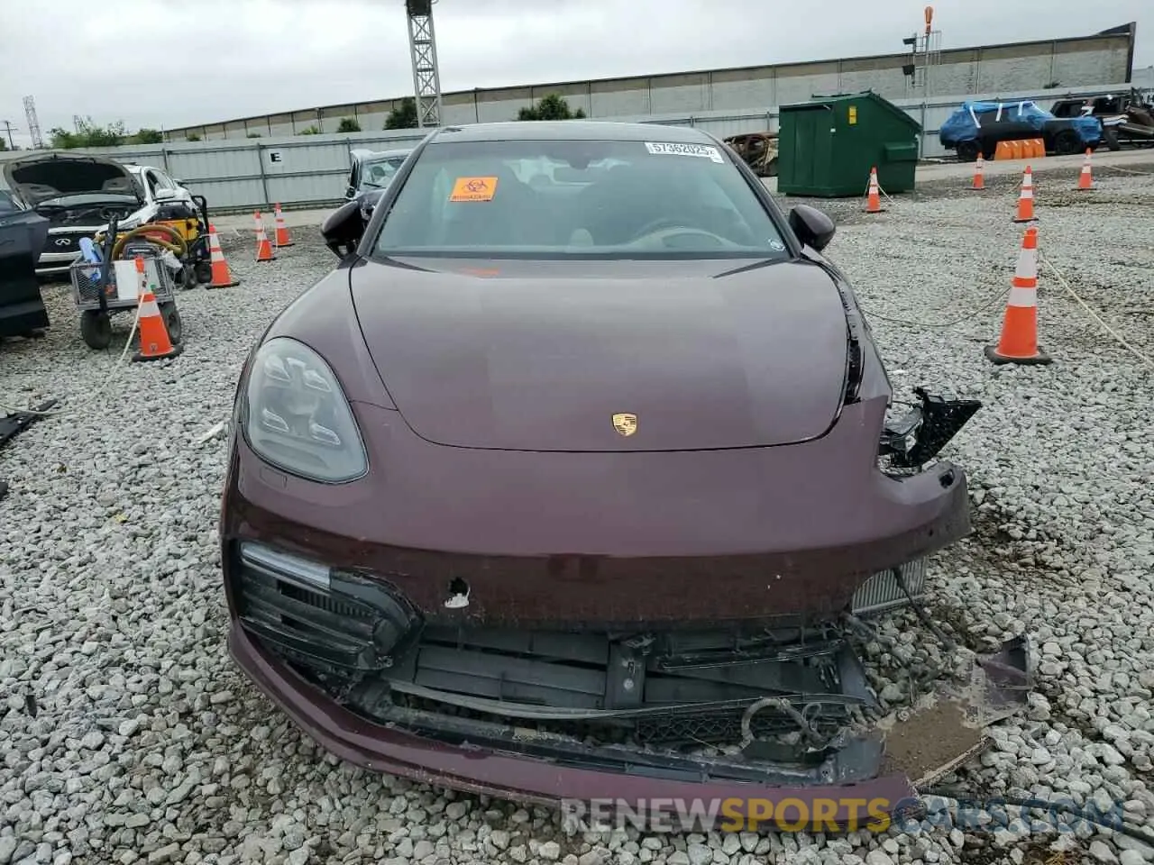 5 Photograph of a damaged car WP0AG2A76LL145666 PORSCHE PANAMERA 2020