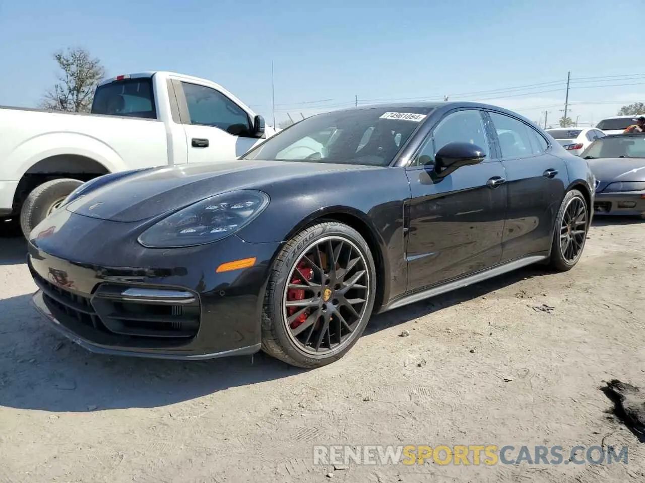1 Photograph of a damaged car WP0AG2A77LL145093 PORSCHE PANAMERA 2020