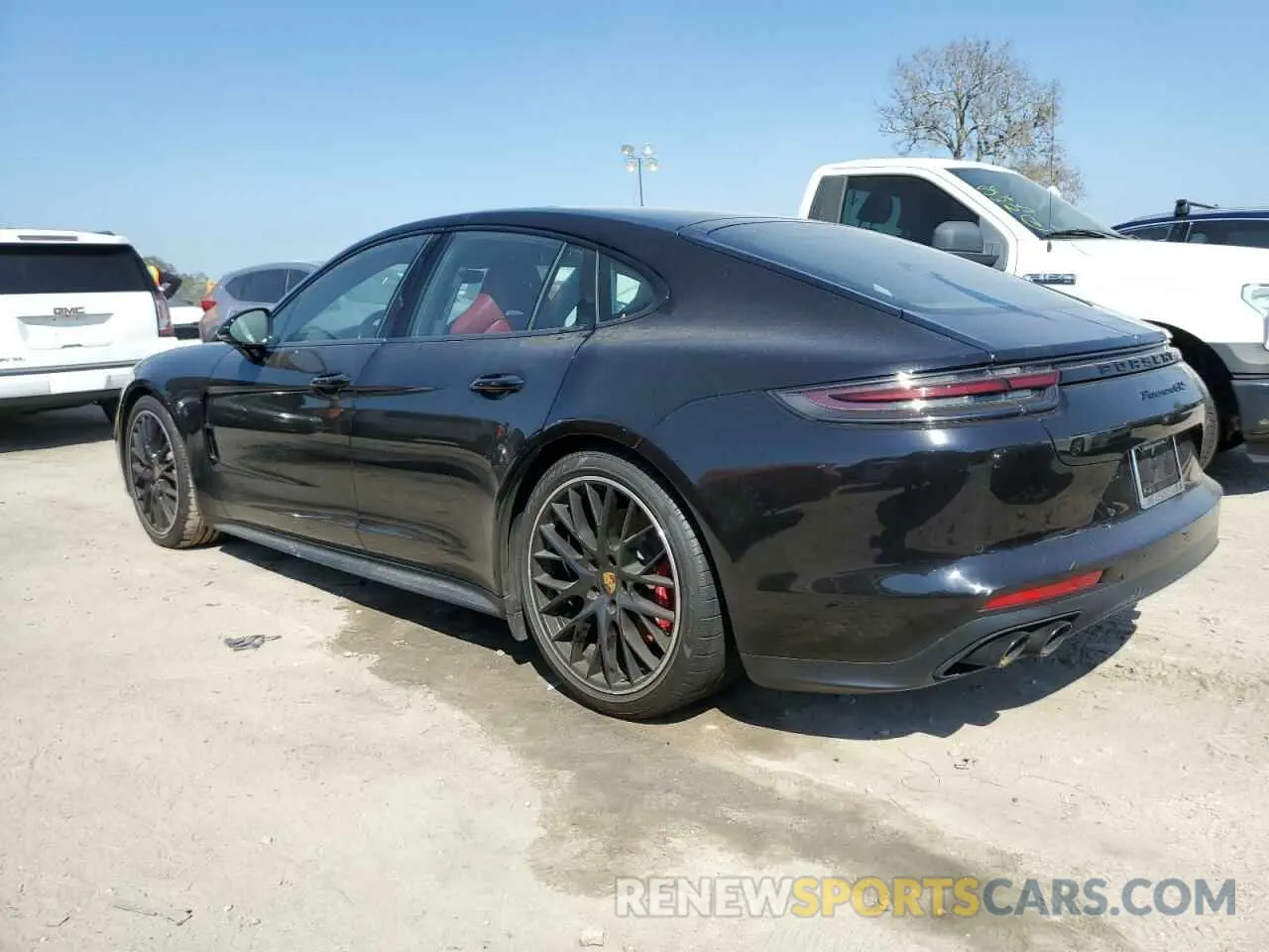 2 Photograph of a damaged car WP0AG2A77LL145093 PORSCHE PANAMERA 2020