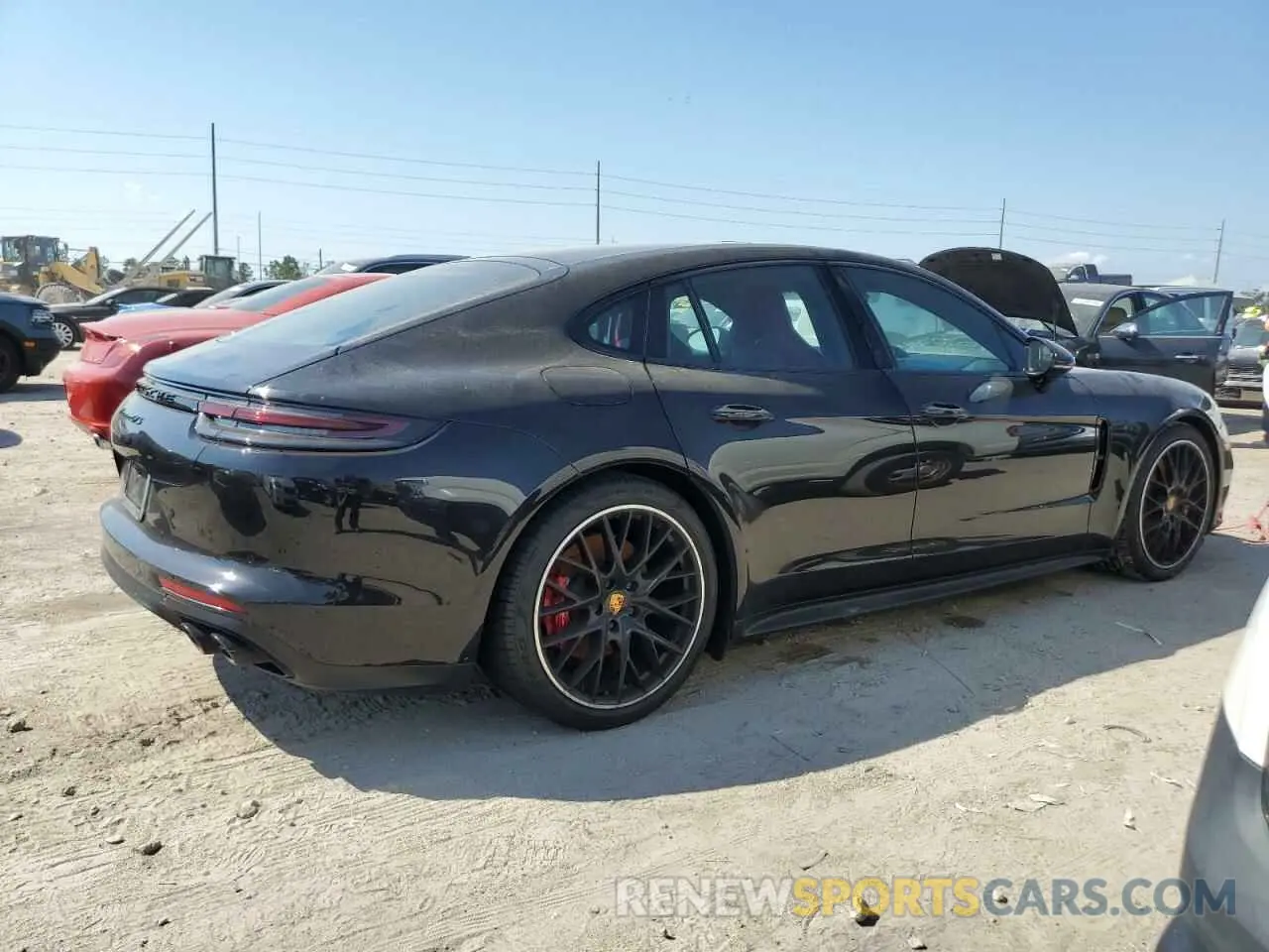 3 Photograph of a damaged car WP0AG2A77LL145093 PORSCHE PANAMERA 2020