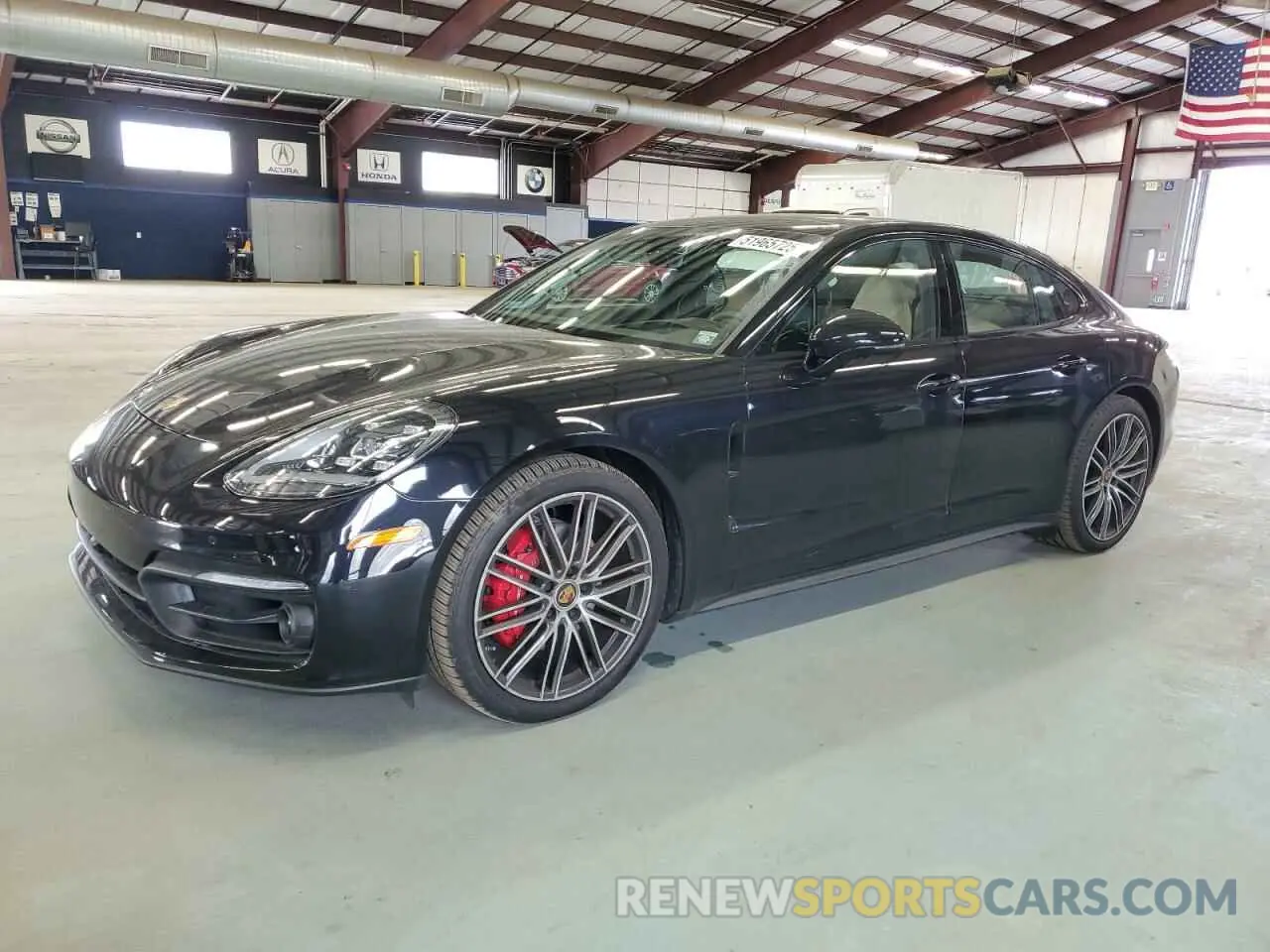 1 Photograph of a damaged car WP0AB2A72ML139699 PORSCHE PANAMERA 2021