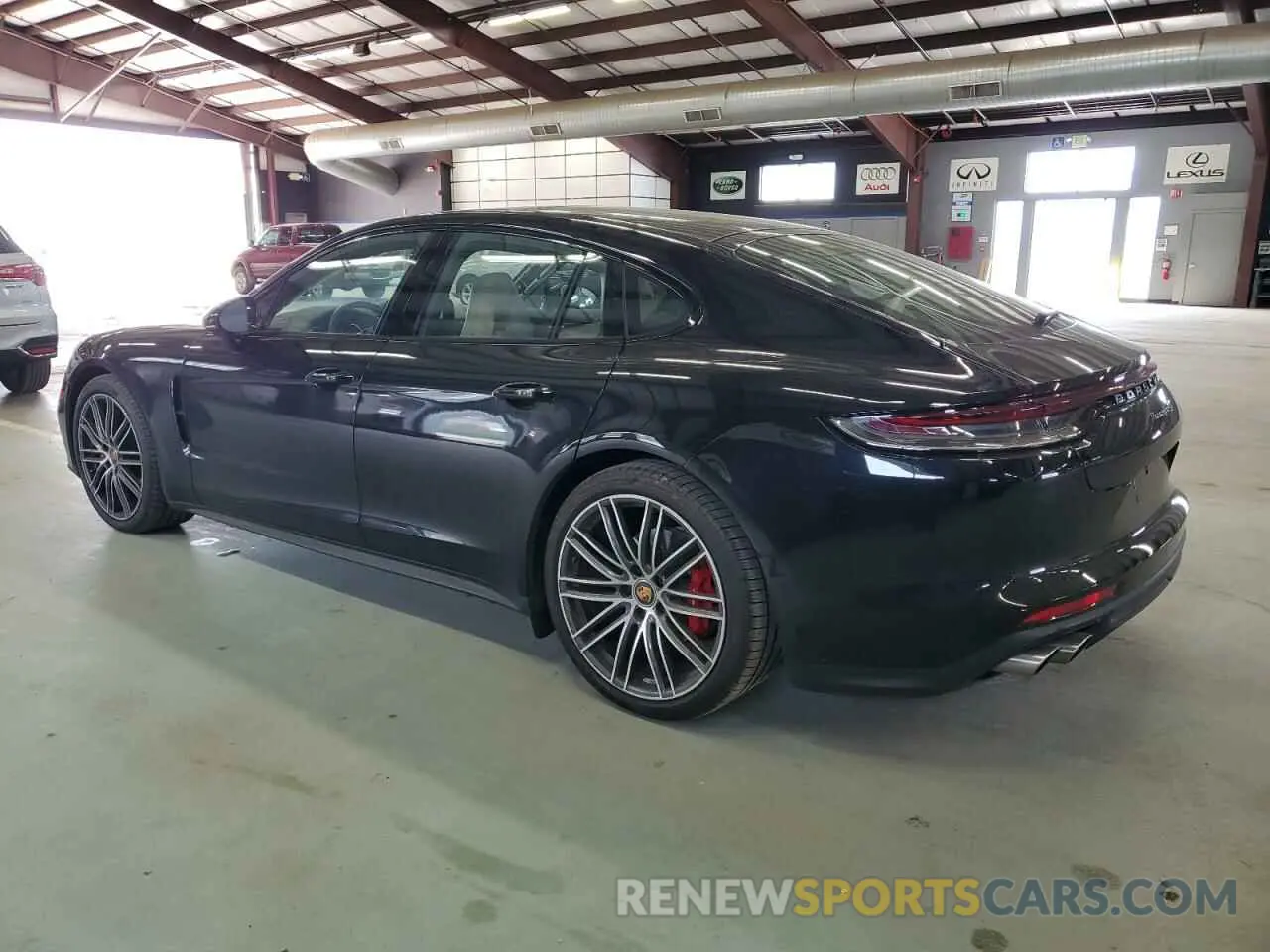 2 Photograph of a damaged car WP0AB2A72ML139699 PORSCHE PANAMERA 2021