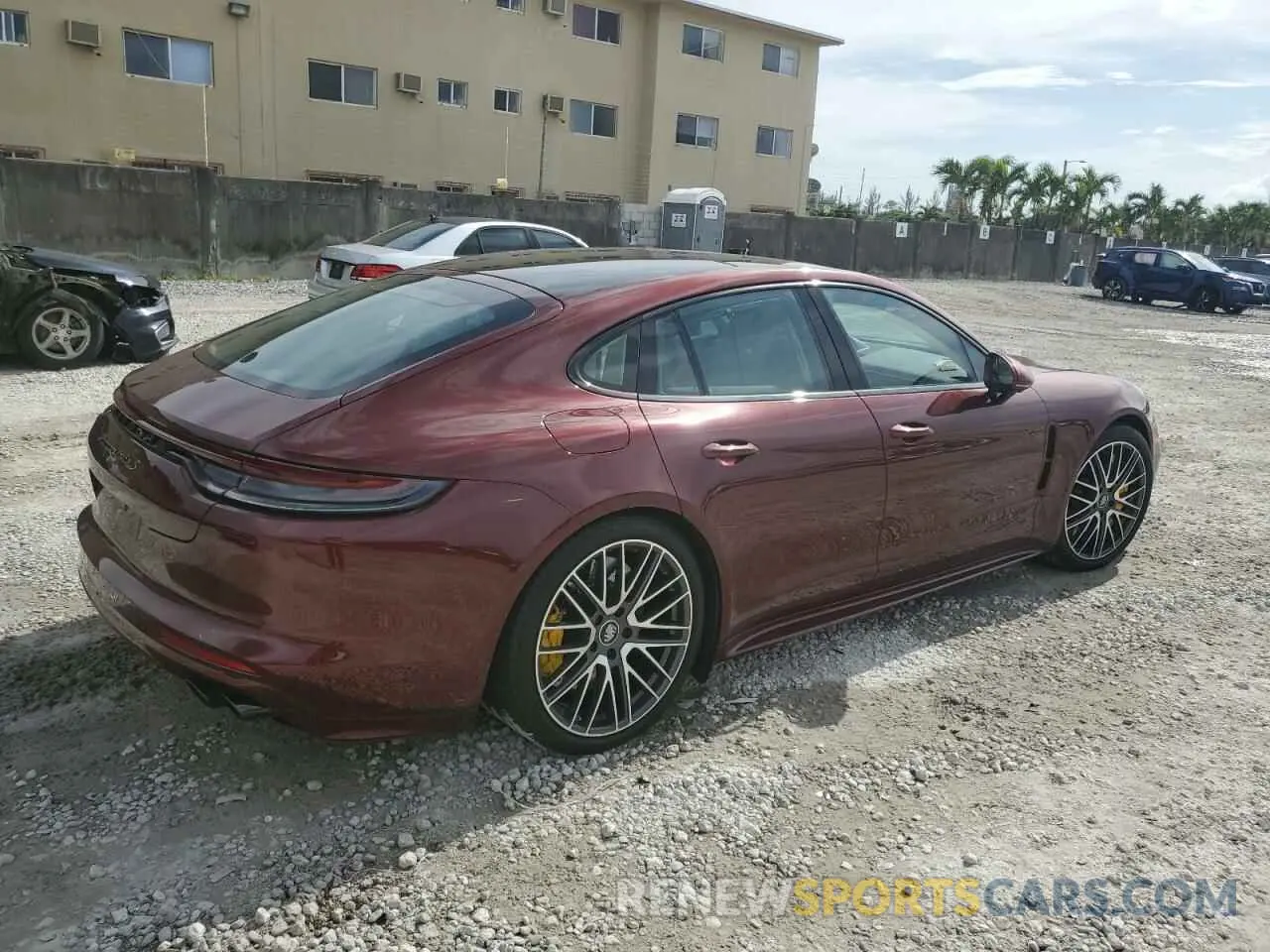 3 Photograph of a damaged car WP0AH2A75ML158181 PORSCHE PANAMERA 2021
