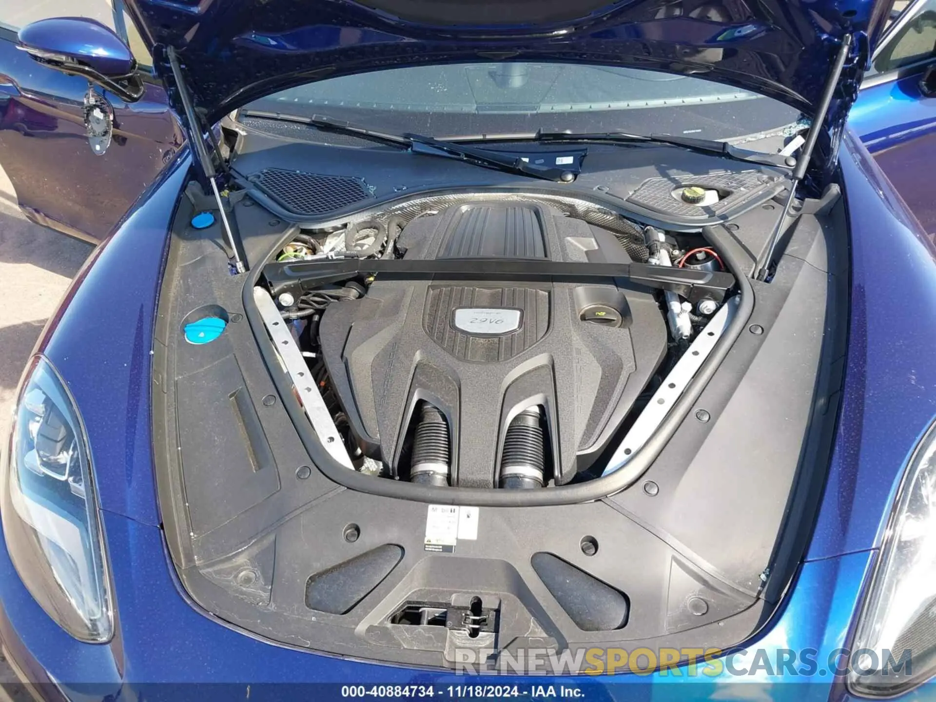 10 Photograph of a damaged car WP0AJ2A70ML116408 PORSCHE PANAMERA 2021
