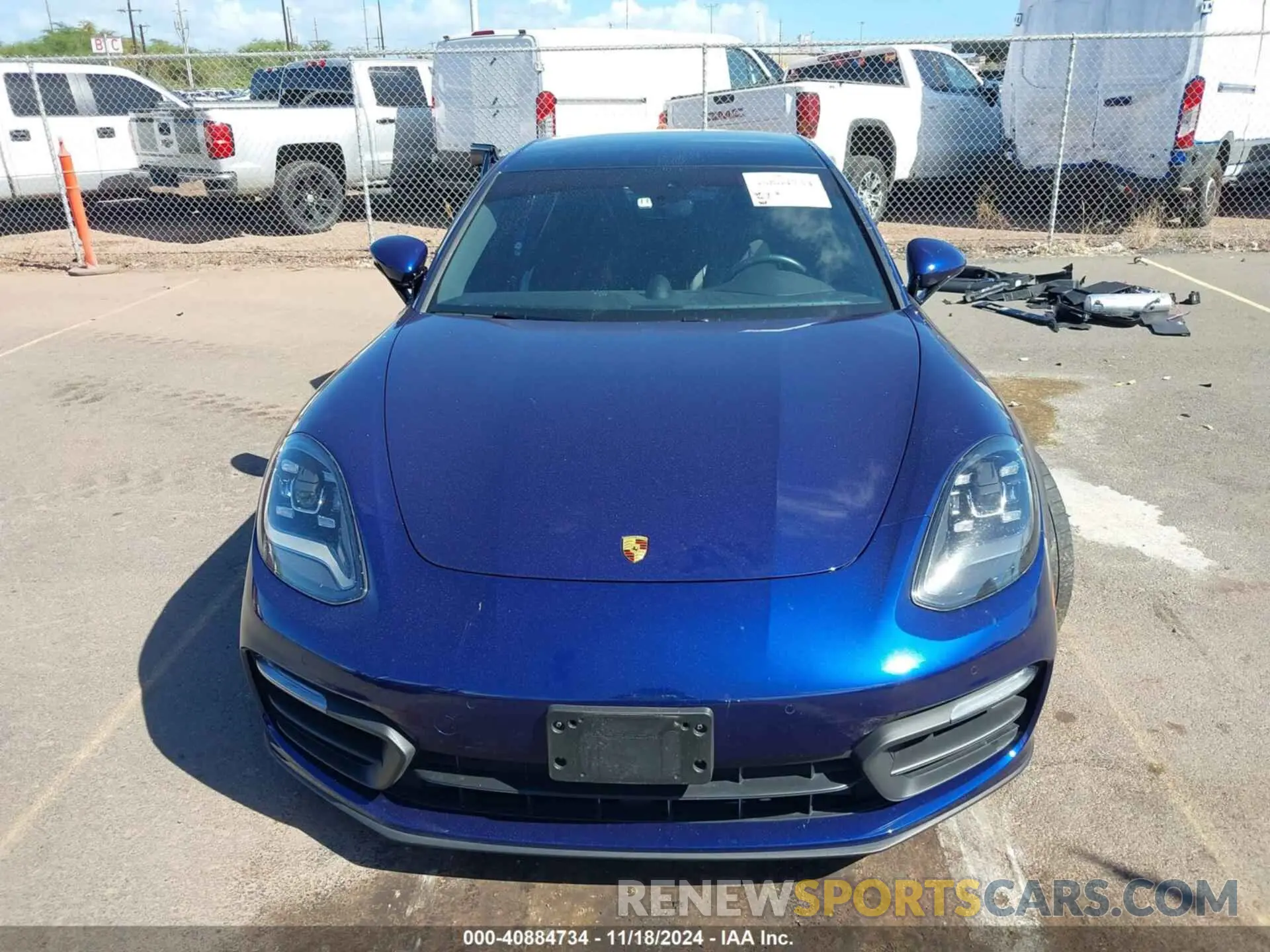 13 Photograph of a damaged car WP0AJ2A70ML116408 PORSCHE PANAMERA 2021