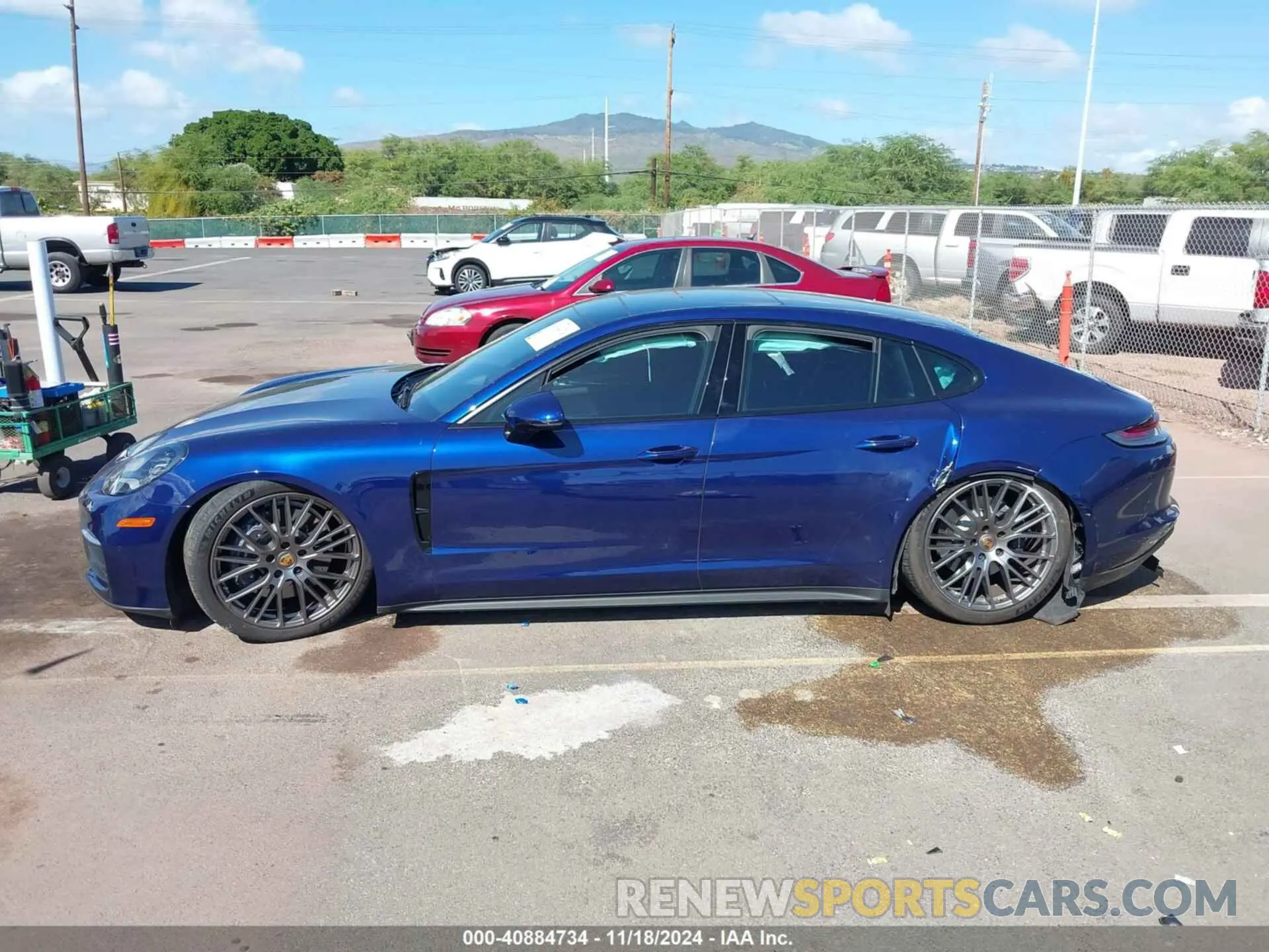 15 Photograph of a damaged car WP0AJ2A70ML116408 PORSCHE PANAMERA 2021