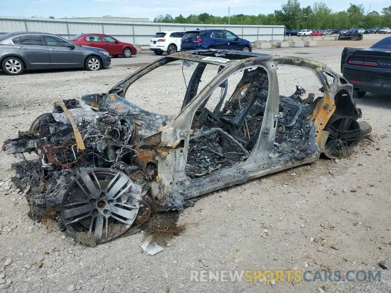 1 Photograph of a damaged car WP0AJ2A72ML121352 PORSCHE PANAMERA 2021