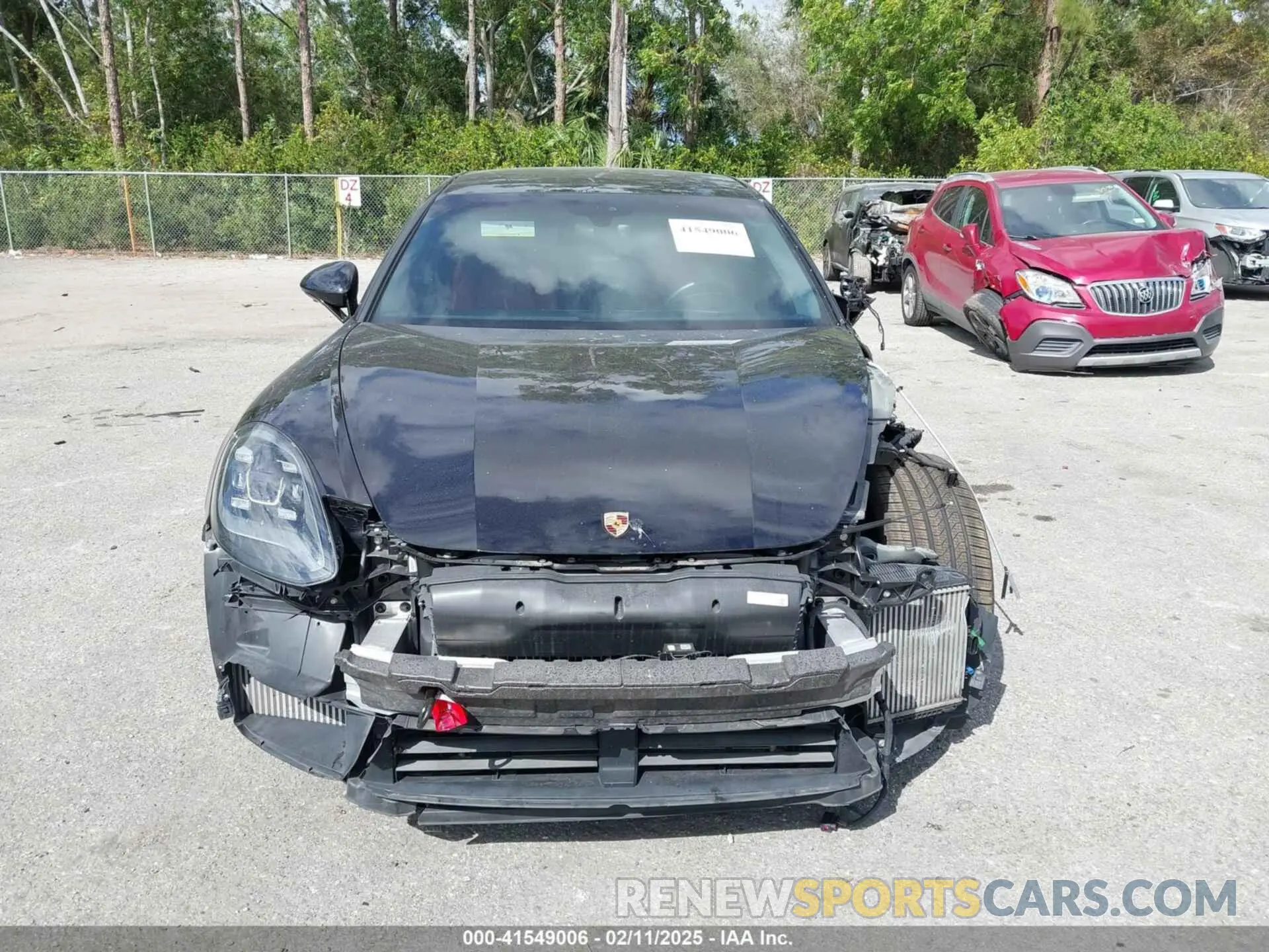 12 Photograph of a damaged car WP0AJ2A73ML116385 PORSCHE PANAMERA 2021