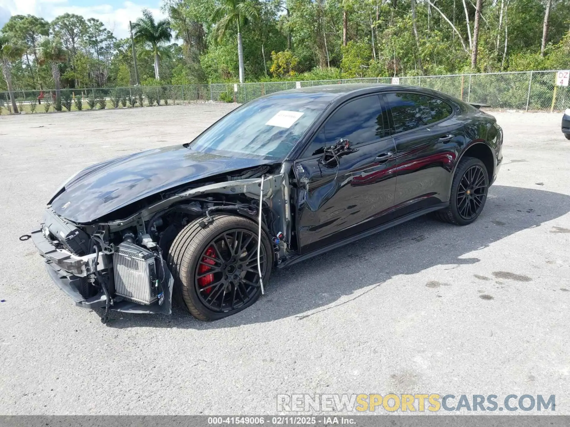 2 Photograph of a damaged car WP0AJ2A73ML116385 PORSCHE PANAMERA 2021