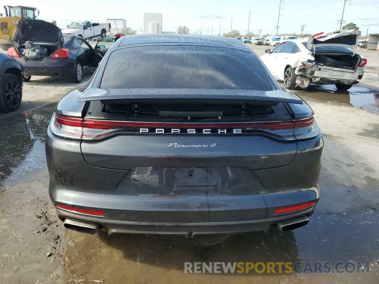 6 Photograph of a damaged car WP0AJ2A75ML116047 PORSCHE PANAMERA 2021