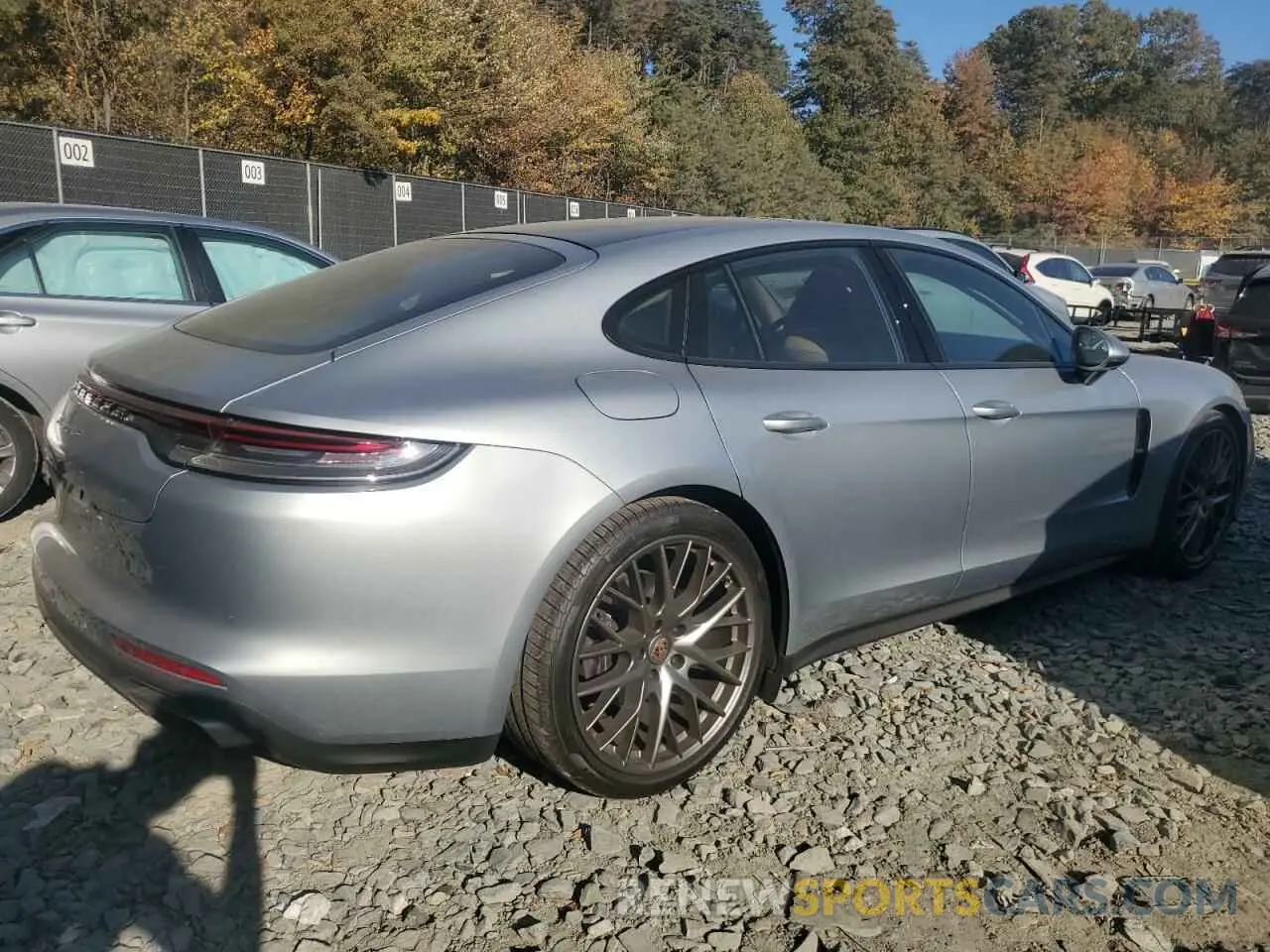 3 Photograph of a damaged car WP0AJ2A76ML120723 PORSCHE PANAMERA 2021