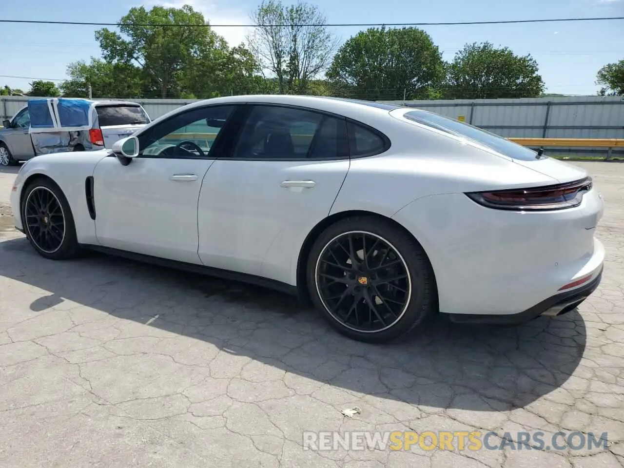 2 Photograph of a damaged car WP0AJ2A77ML118432 PORSCHE PANAMERA 2021