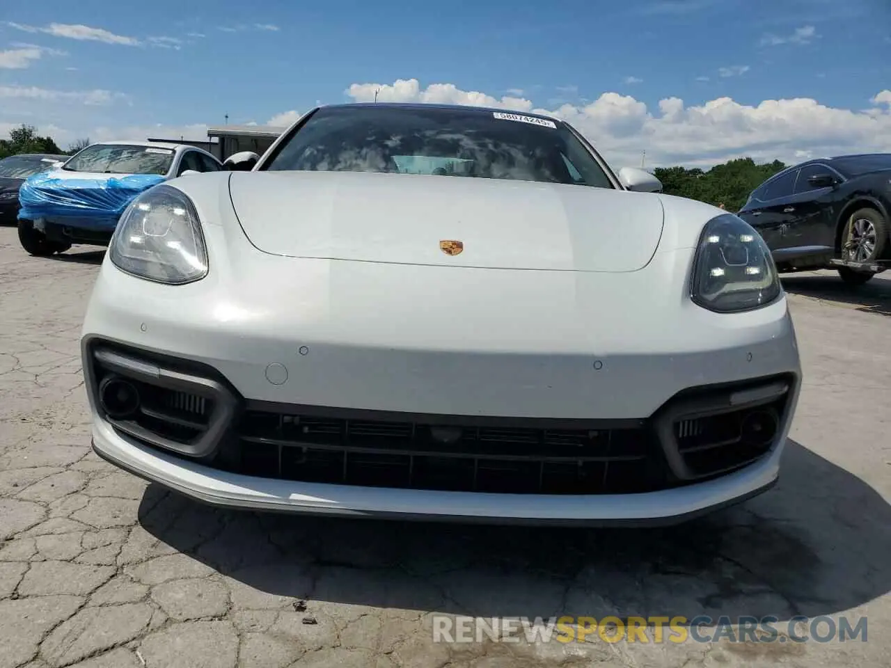 5 Photograph of a damaged car WP0AJ2A77ML118432 PORSCHE PANAMERA 2021