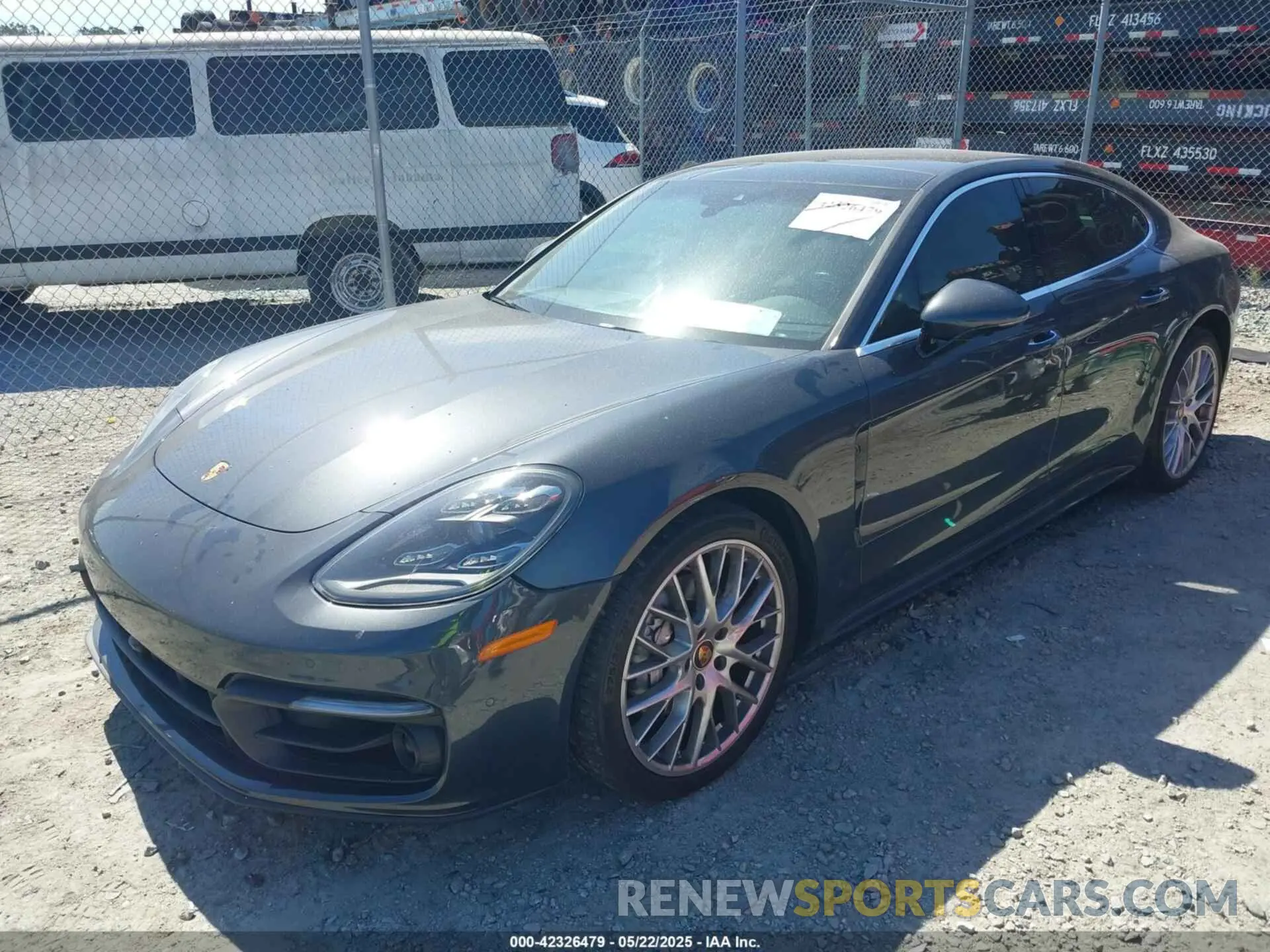 2 Photograph of a damaged car WP0AJ2A7XML121440 PORSCHE PANAMERA 2021