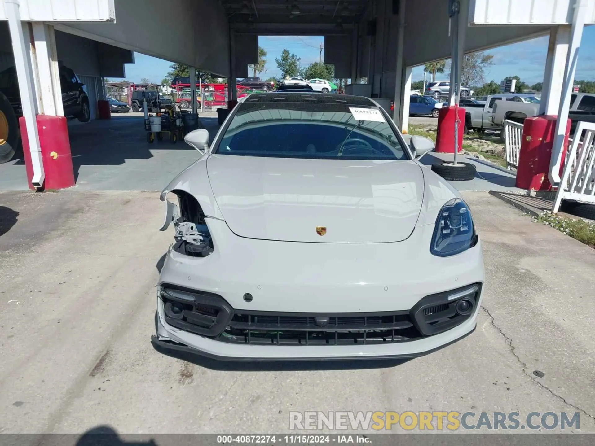 13 Photograph of a damaged car WP0AB2A73NL130222 PORSCHE PANAMERA 2022