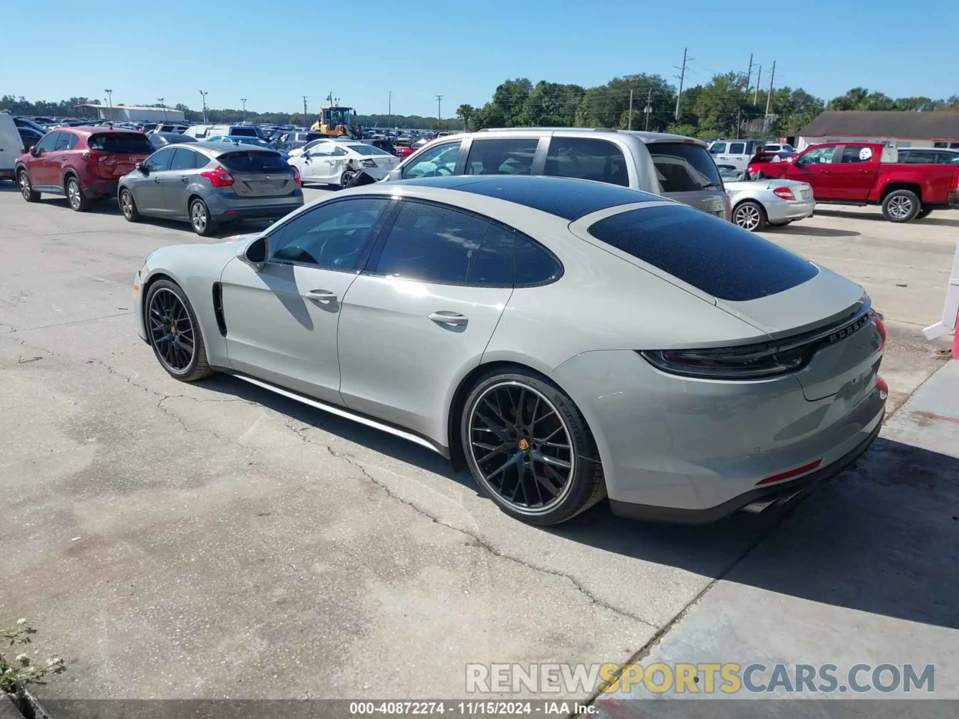3 Photograph of a damaged car WP0AB2A73NL130222 PORSCHE PANAMERA 2022