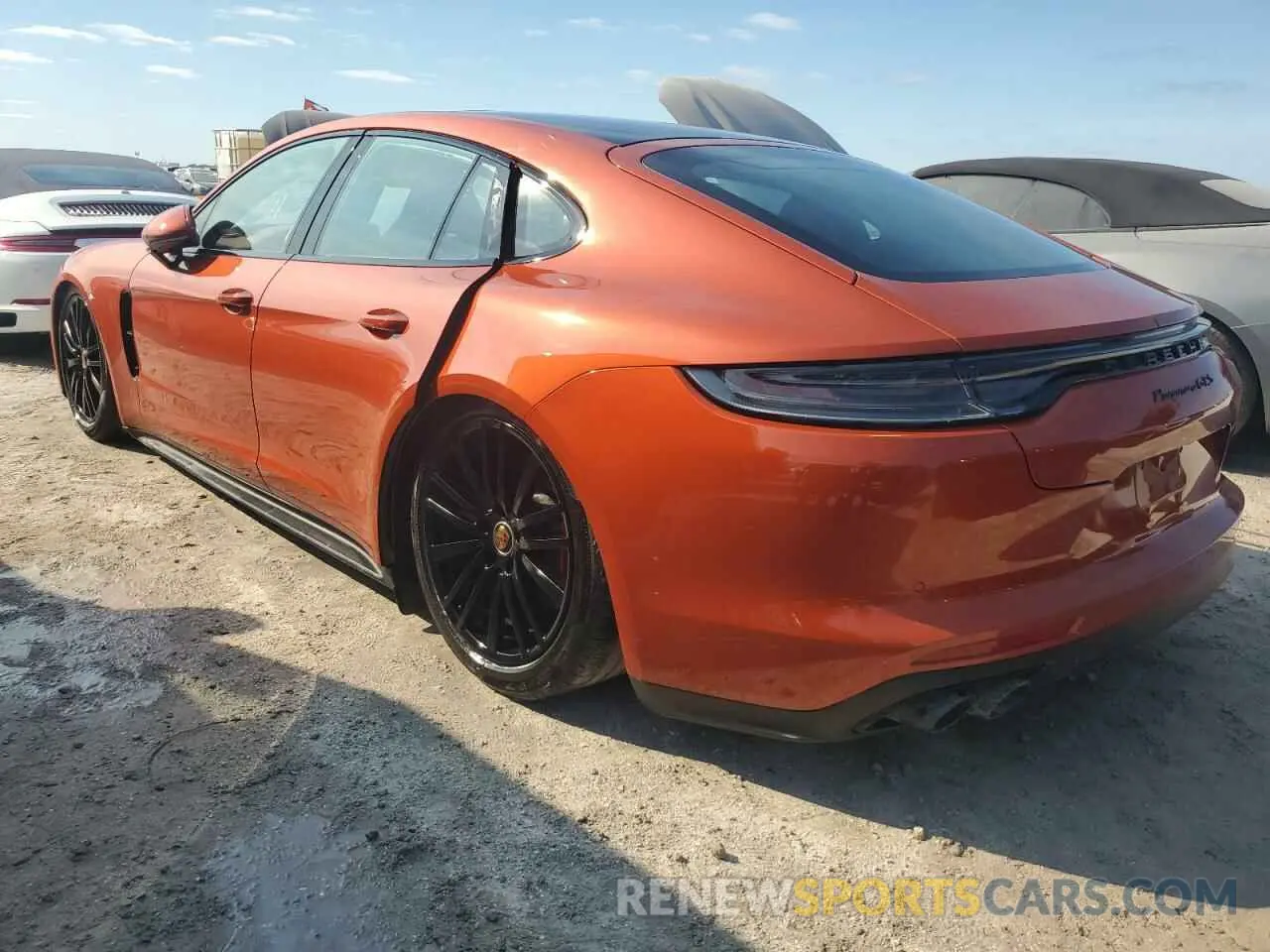 2 Photograph of a damaged car WP0AG2A71NL135145 PORSCHE PANAMERA 2022