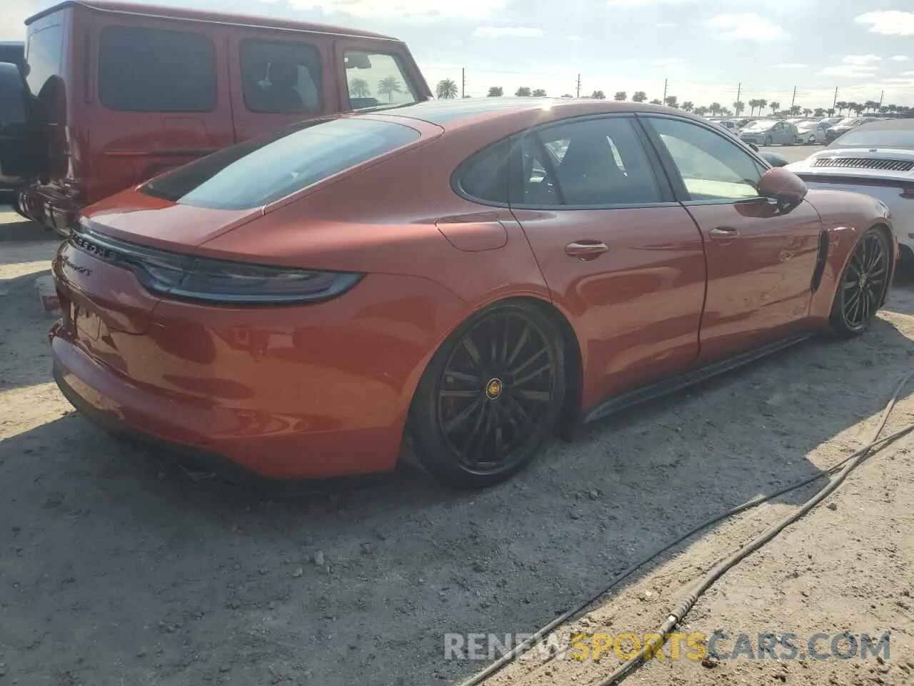 3 Photograph of a damaged car WP0AG2A71NL135145 PORSCHE PANAMERA 2022