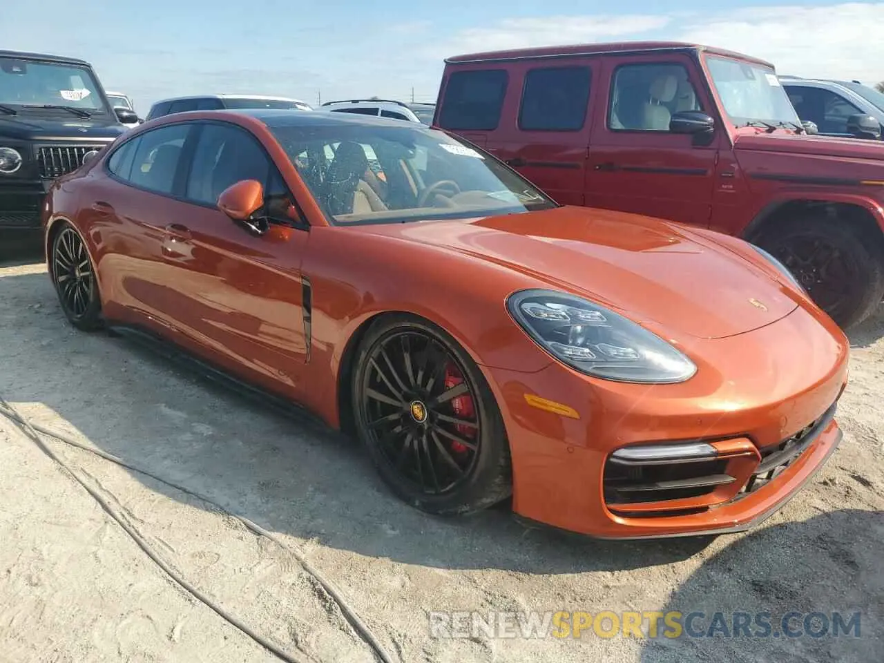 4 Photograph of a damaged car WP0AG2A71NL135145 PORSCHE PANAMERA 2022