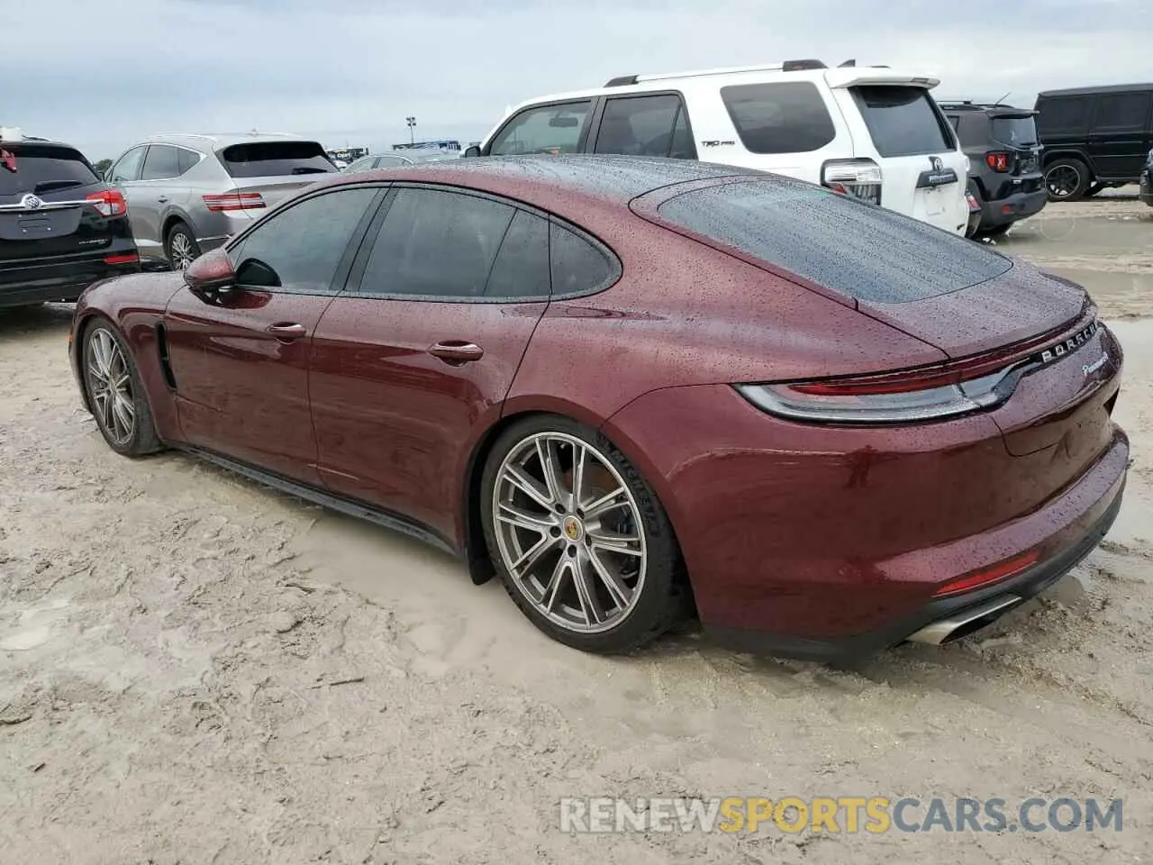 2 Photograph of a damaged car WP0AJ2A70NL100596 PORSCHE PANAMERA 2022