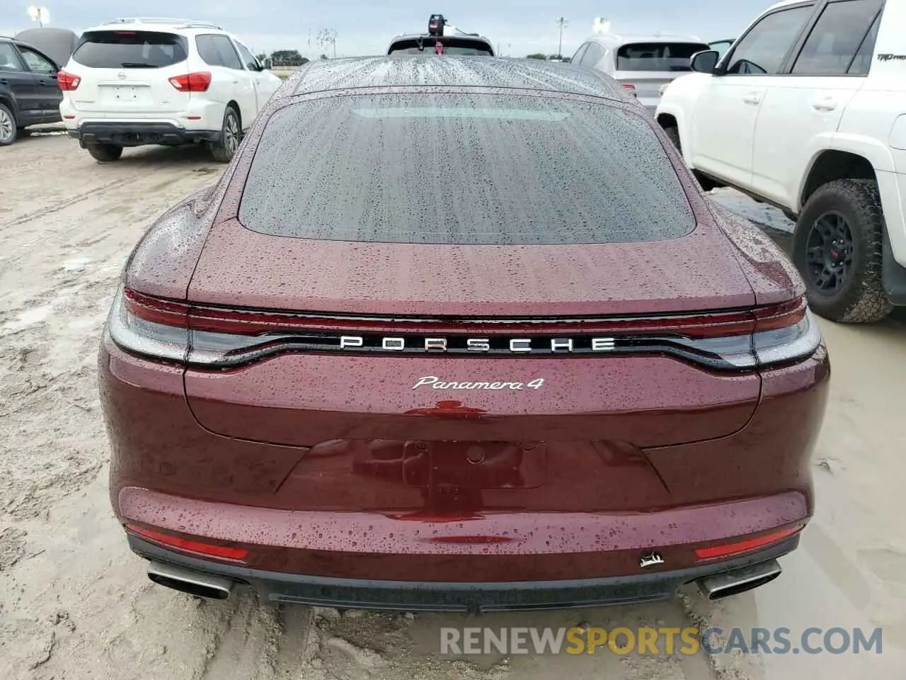 6 Photograph of a damaged car WP0AJ2A70NL100596 PORSCHE PANAMERA 2022