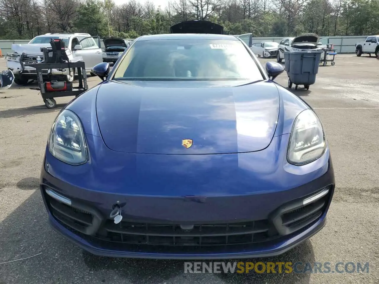 5 Photograph of a damaged car WP0AJ2A70NL101117 PORSCHE PANAMERA 2022