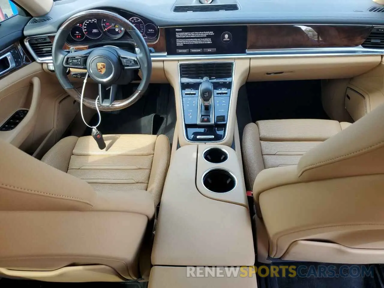 8 Photograph of a damaged car WP0AJ2A70NL101117 PORSCHE PANAMERA 2022