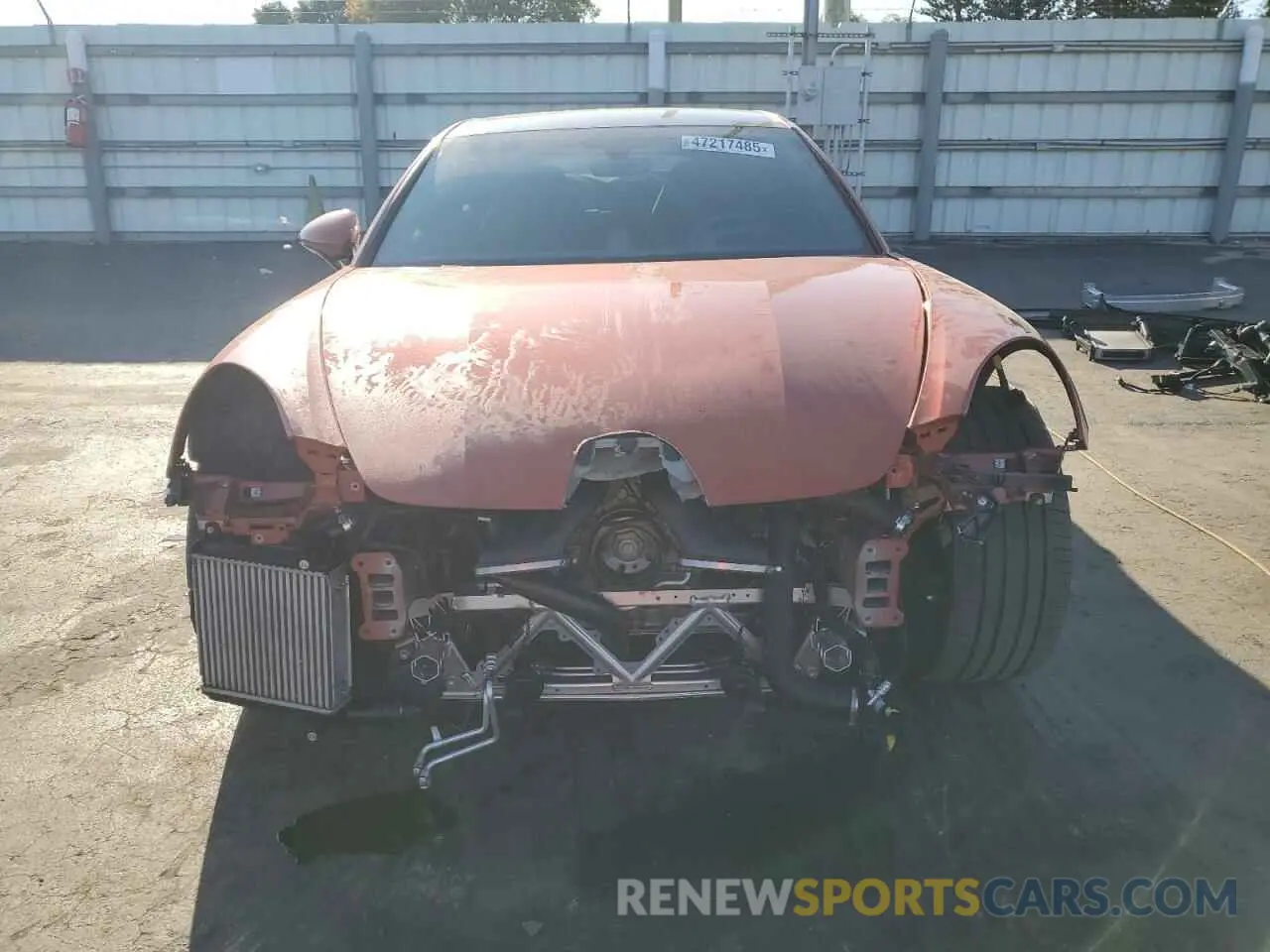 5 Photograph of a damaged car WP0AJ2A71NL101482 PORSCHE PANAMERA 2022