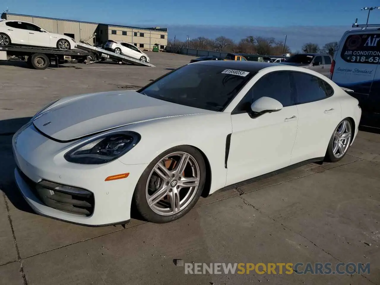 1 Photograph of a damaged car WP0AJ2A73NL100639 PORSCHE PANAMERA 2022