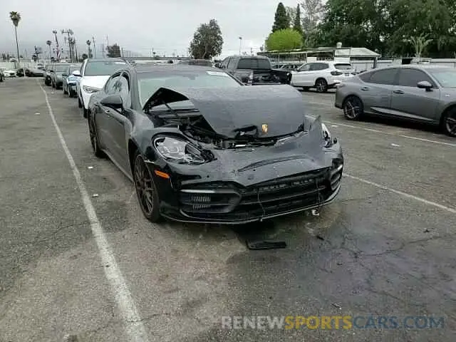 11 Photograph of a damaged car WP0AJ2A77NL100160 PORSCHE PANAMERA 2022