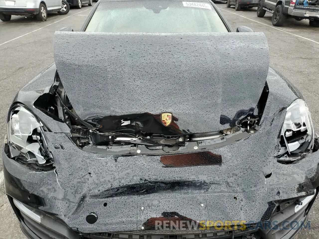 12 Photograph of a damaged car WP0AJ2A77NL100160 PORSCHE PANAMERA 2022