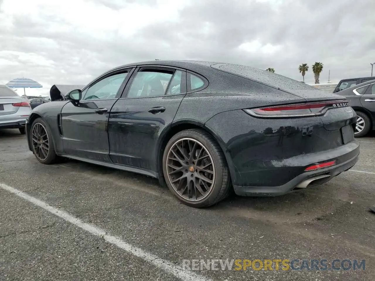 2 Photograph of a damaged car WP0AJ2A77NL100160 PORSCHE PANAMERA 2022