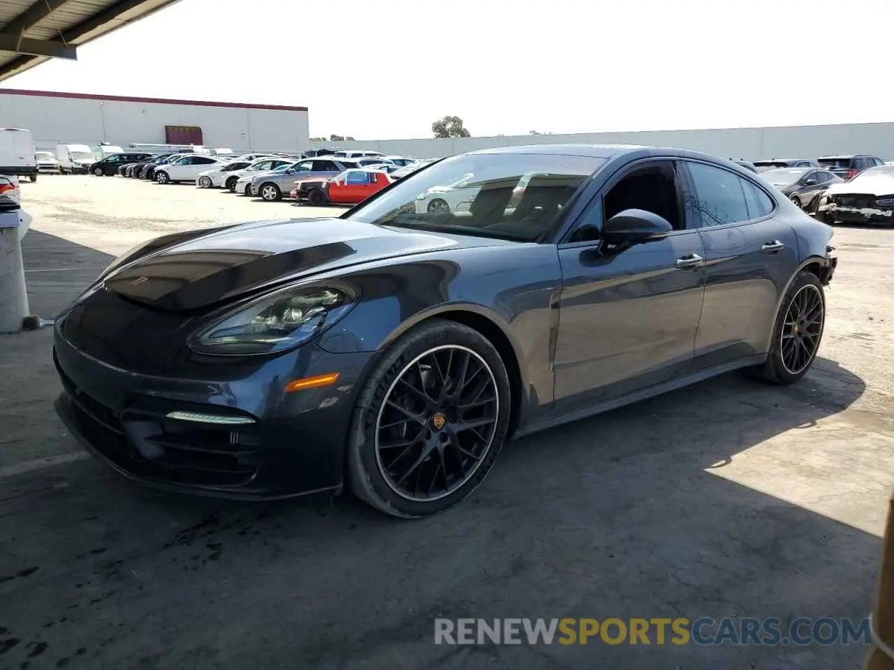 1 Photograph of a damaged car WP0AJ2A78NL100233 PORSCHE PANAMERA 2022