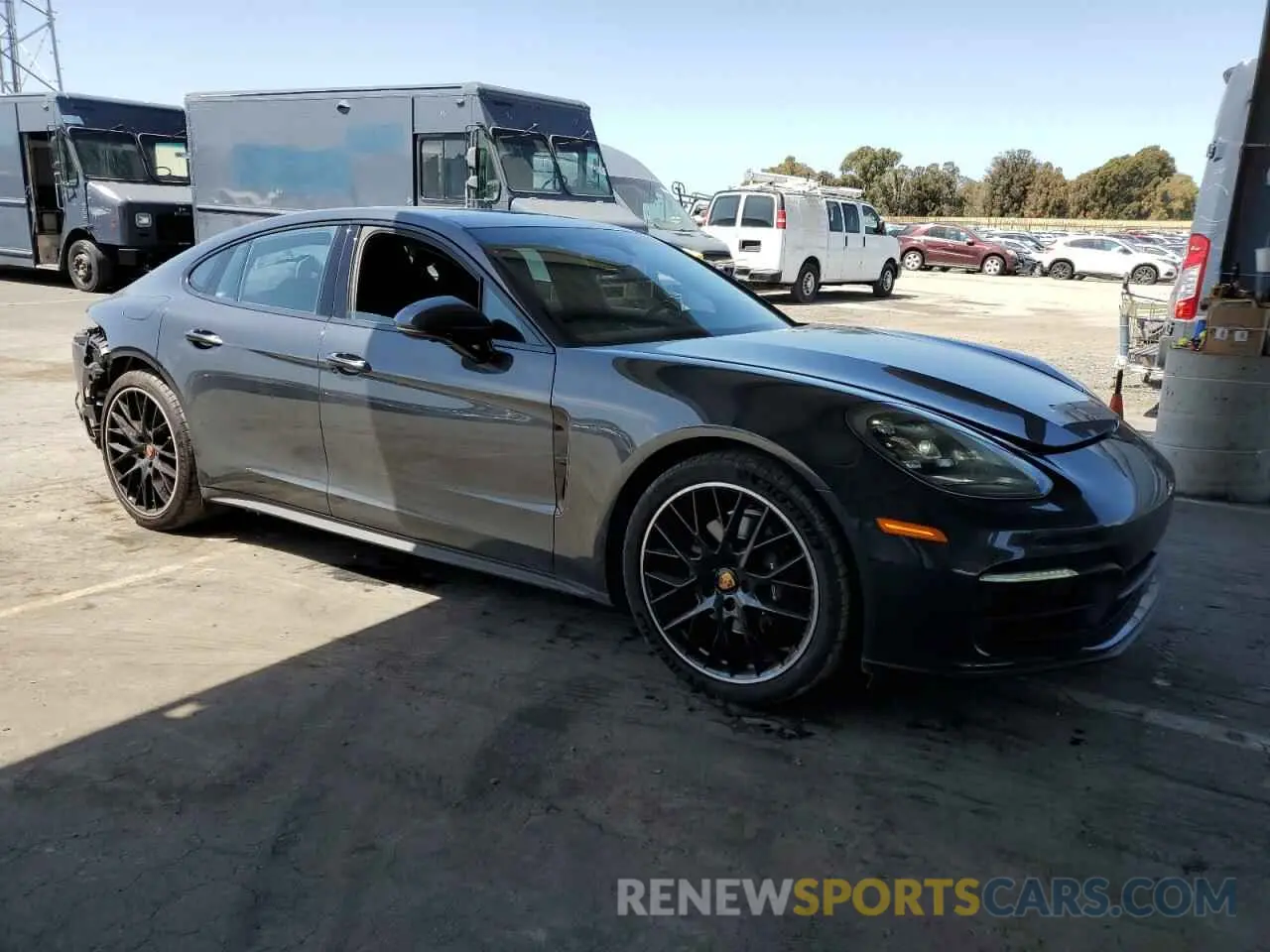 4 Photograph of a damaged car WP0AJ2A78NL100233 PORSCHE PANAMERA 2022