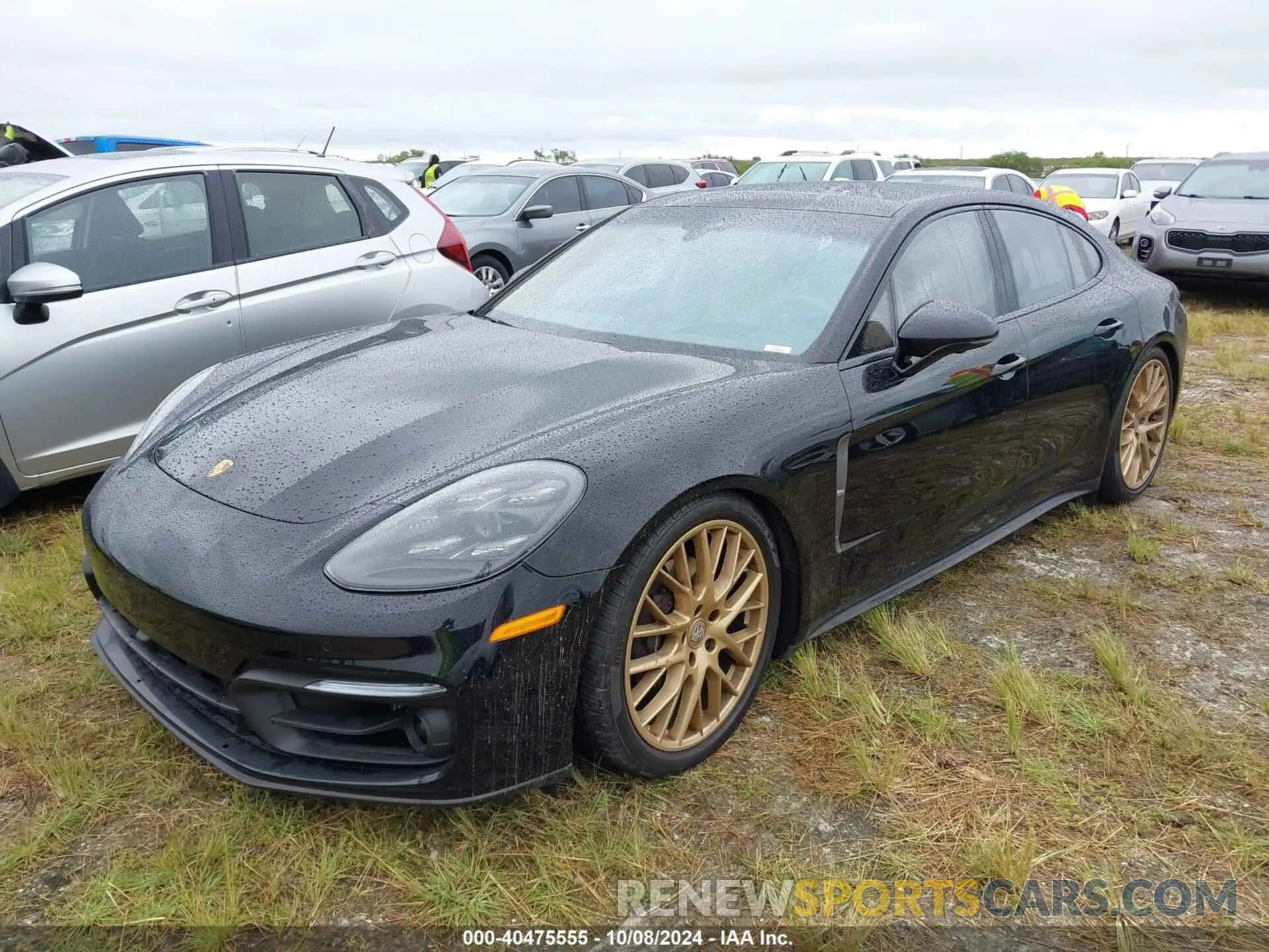 2 Photograph of a damaged car WP0AJ2A78NL101575 PORSCHE PANAMERA 2022