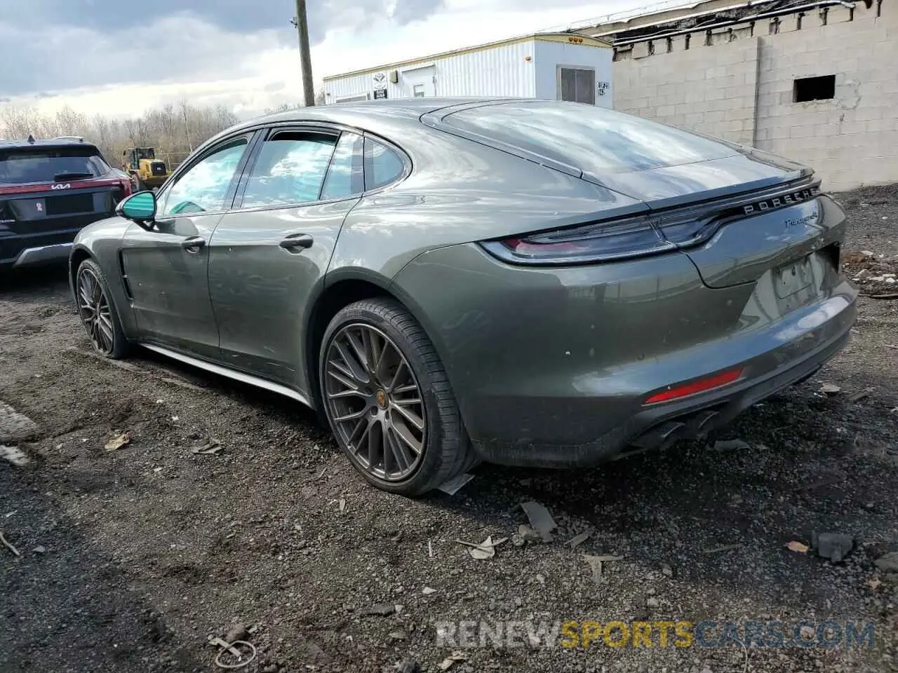 2 Photograph of a damaged car WP0AJ2A79NL100872 PORSCHE PANAMERA 2022