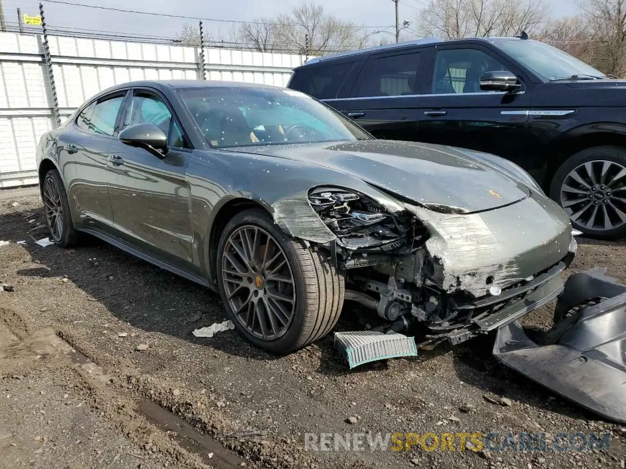 4 Photograph of a damaged car WP0AJ2A79NL100872 PORSCHE PANAMERA 2022