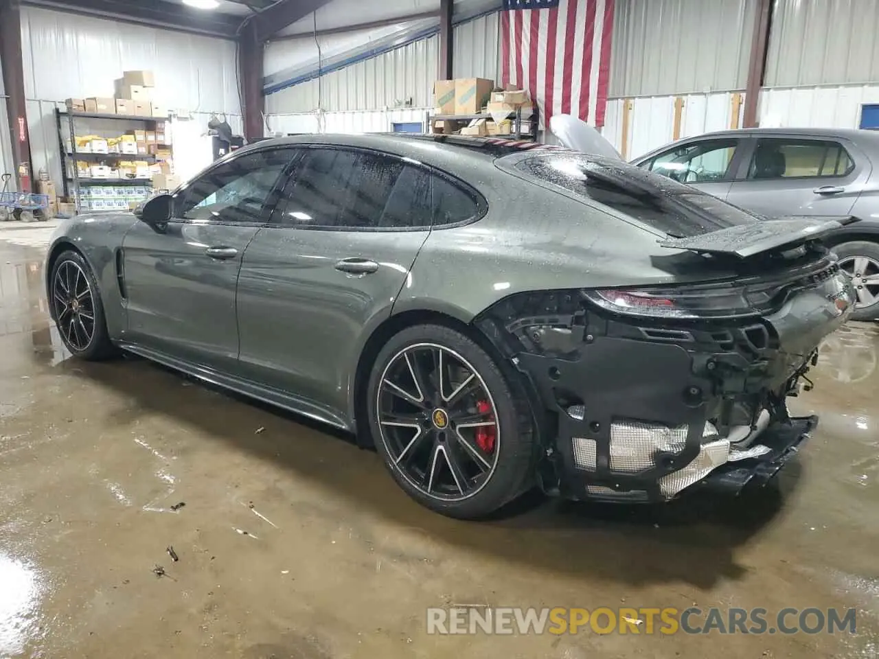 2 Photograph of a damaged car WP0AG2A71PL135455 PORSCHE PANAMERA 2023