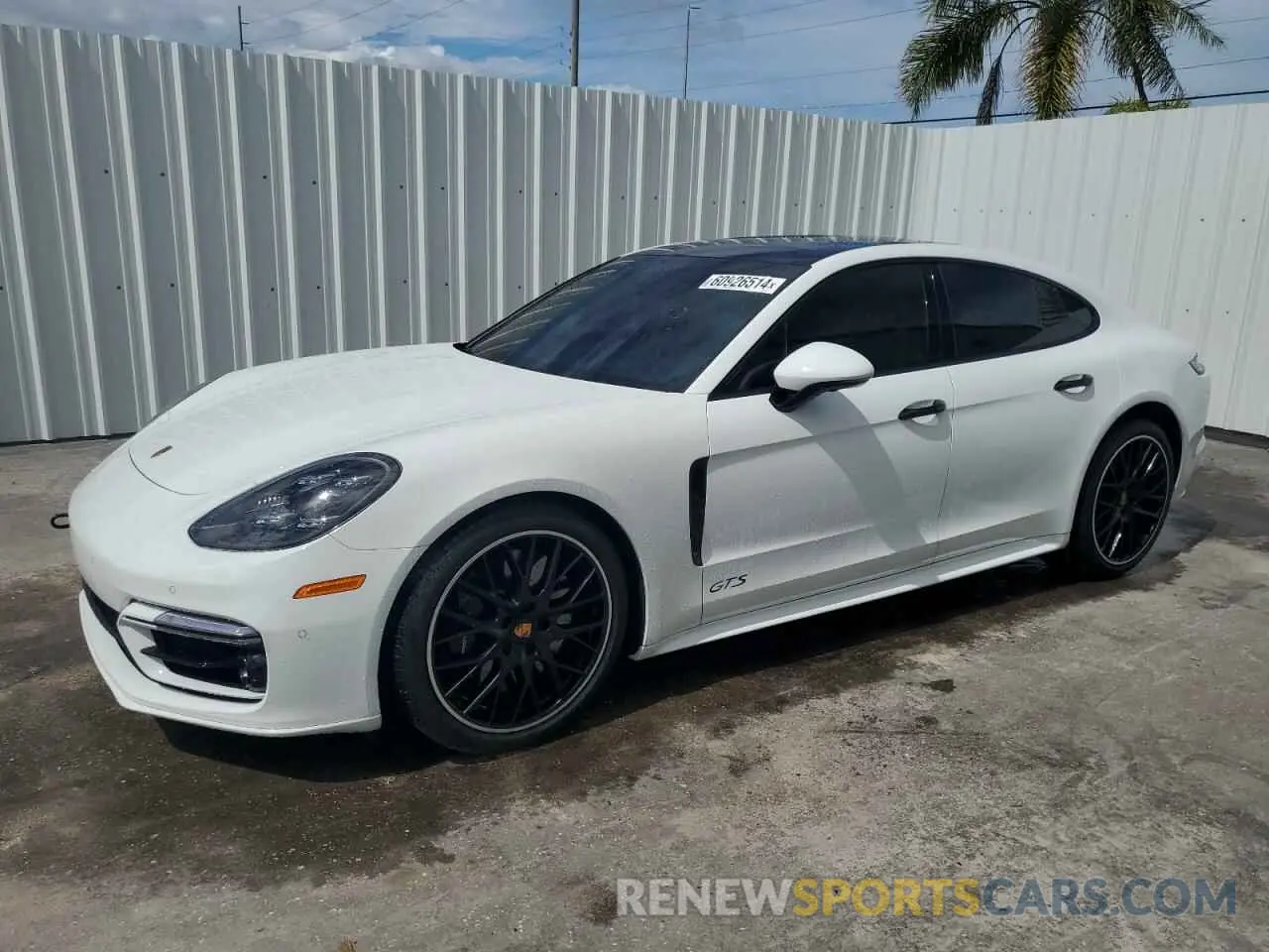 1 Photograph of a damaged car WP0AG2A79PL135140 PORSCHE PANAMERA 2023