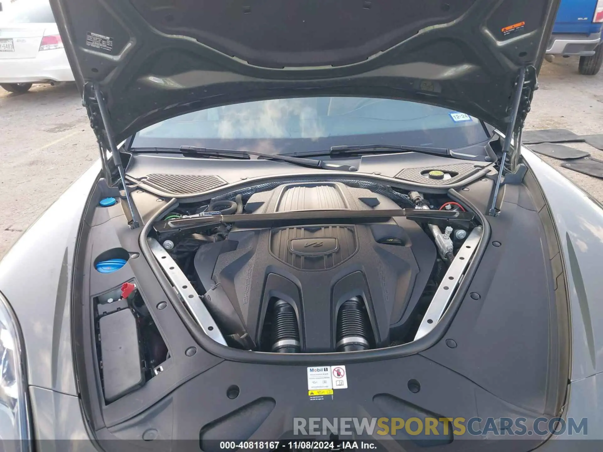 10 Photograph of a damaged car WP0AJ2A72PL101140 PORSCHE PANAMERA 2023