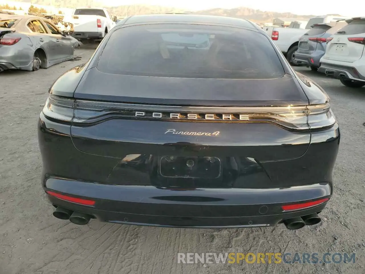 6 Photograph of a damaged car WP0AJ2A73PL100692 PORSCHE PANAMERA 2023