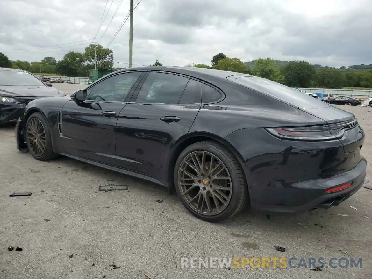 2 Photograph of a damaged car WP0AJ2A76PL101870 PORSCHE PANAMERA 2023