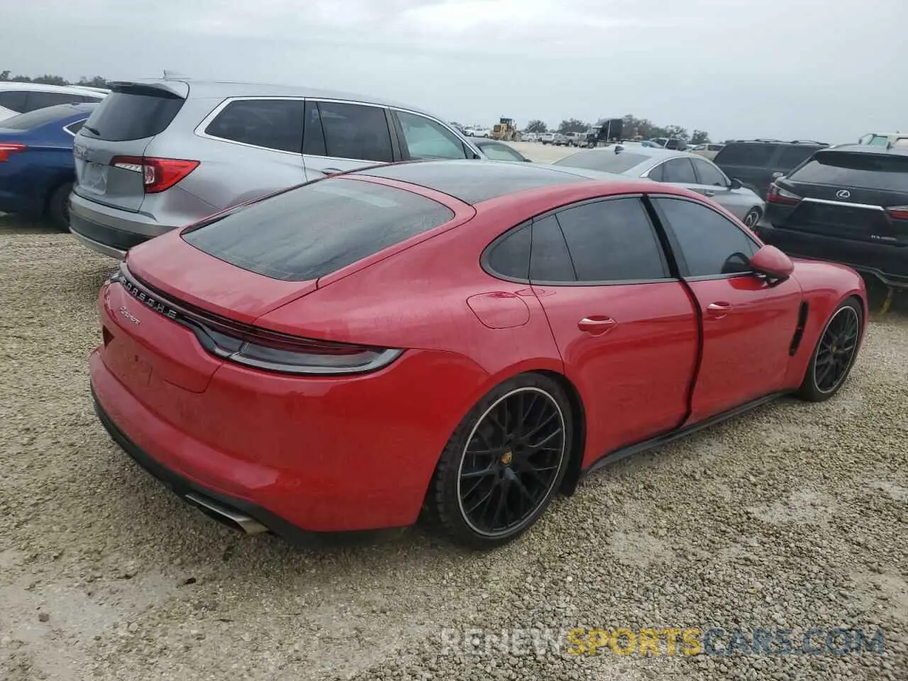 3 Photograph of a damaged car WP0AJ2A77PL102459 PORSCHE PANAMERA 2023