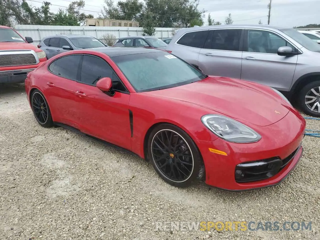 4 Photograph of a damaged car WP0AJ2A77PL102459 PORSCHE PANAMERA 2023
