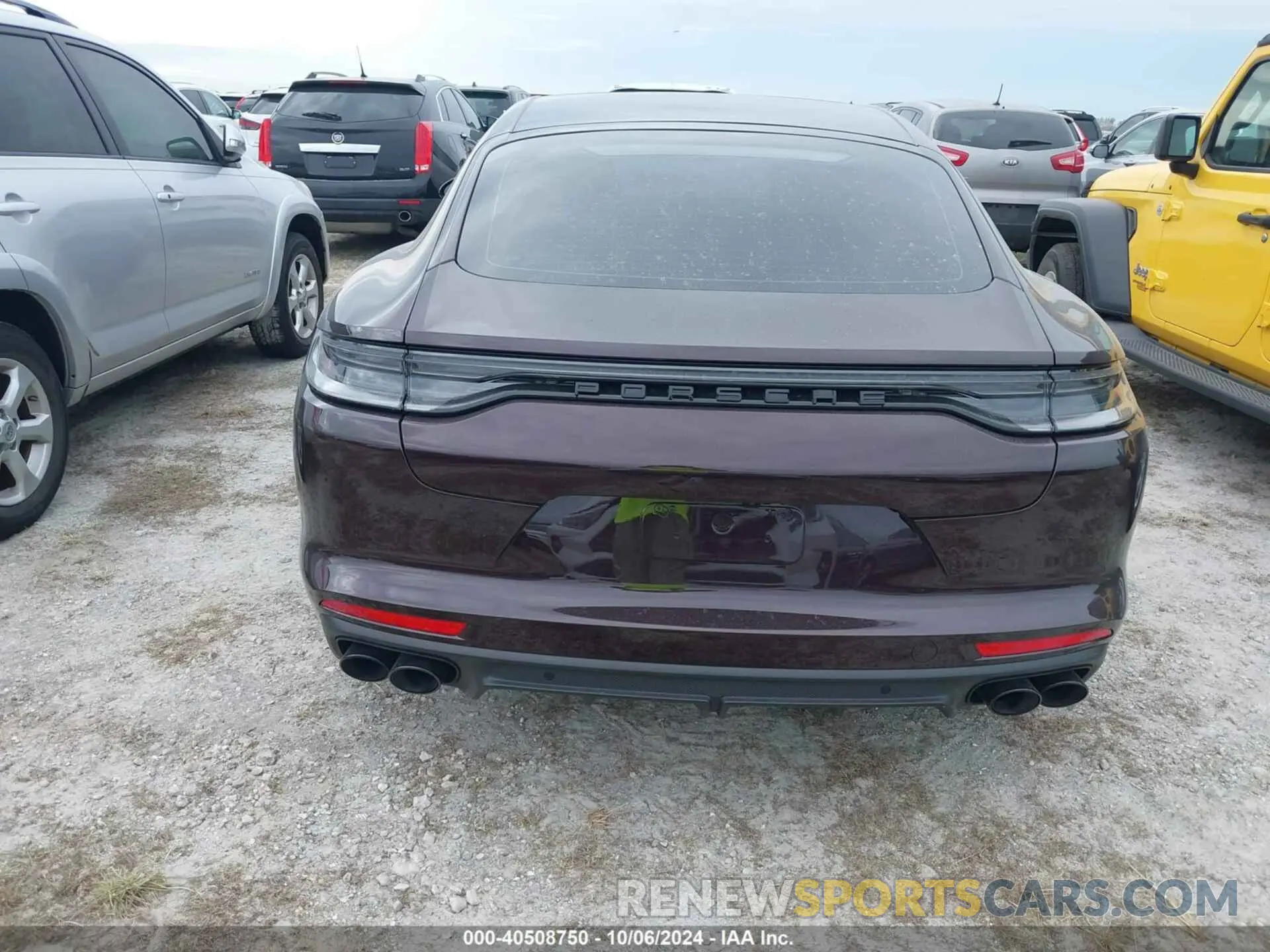 16 Photograph of a damaged car WP0AJ2A78PL103376 PORSCHE PANAMERA 2023