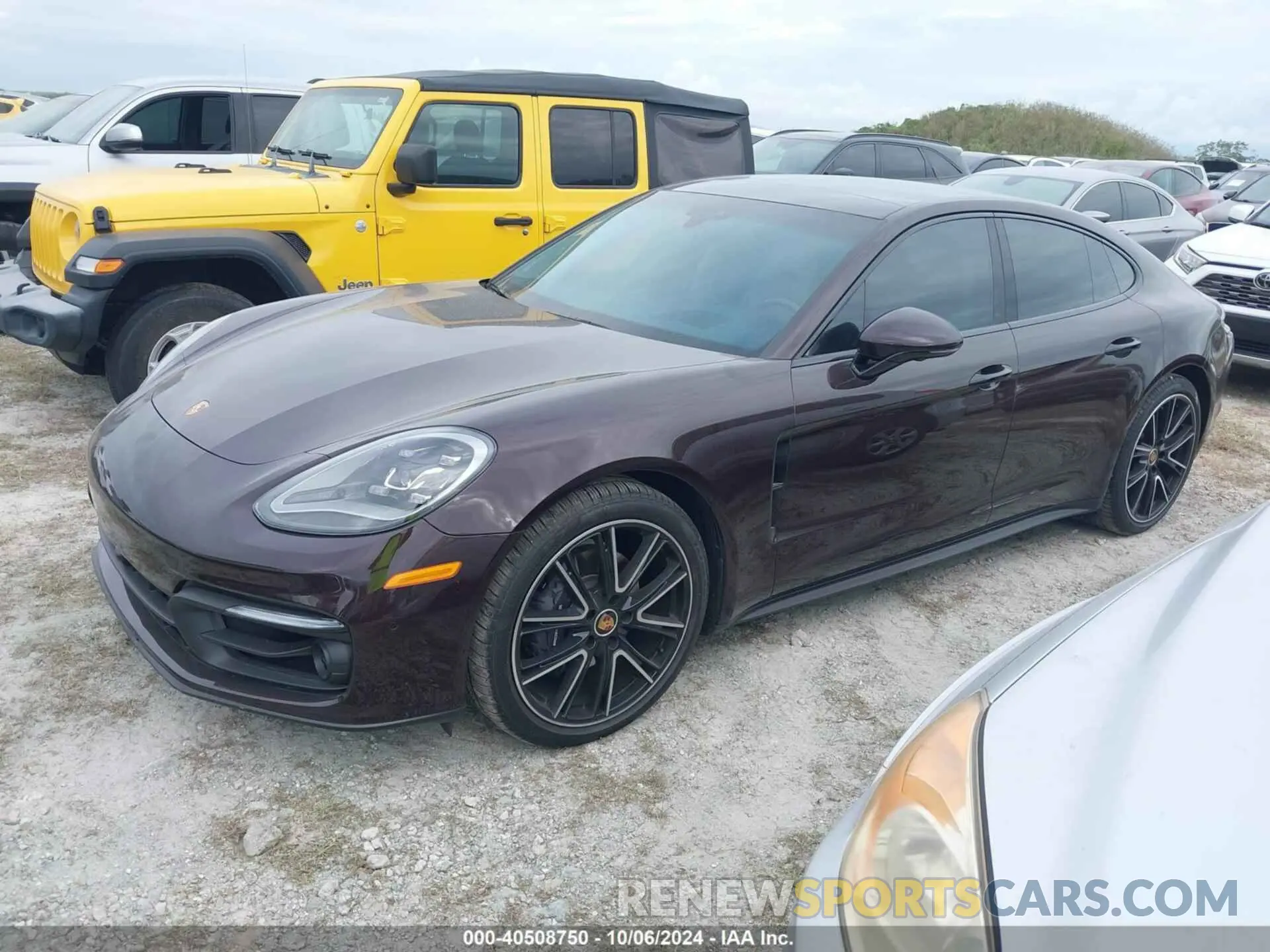 2 Photograph of a damaged car WP0AJ2A78PL103376 PORSCHE PANAMERA 2023